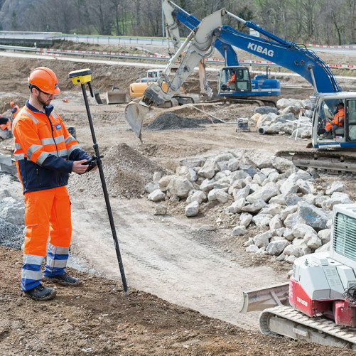 GPS Leica ICG70 T avec carnet CC80