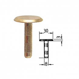 Repère sol 11H7 sans inscription
