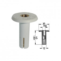 Repère mural marqué arpentage TOPOCENTER