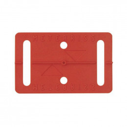 Plaquette RS10 - trait de niveau x 10