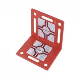 Plaquette angulaire RS90 rouge TOPOCENTER