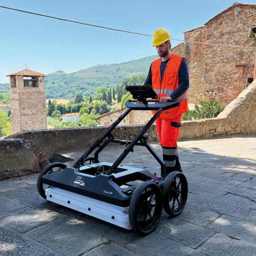 Géoradar Stream DP détection des conduits Géoradar Stream DP détection des conduits