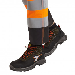 Chaussures de sécurité noir et orange - Sport Diatex Mid