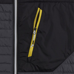 Veste légère noir & jaune - Color BLock