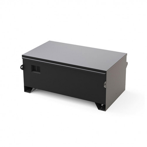 Coffre de chantier avec couvercle plat