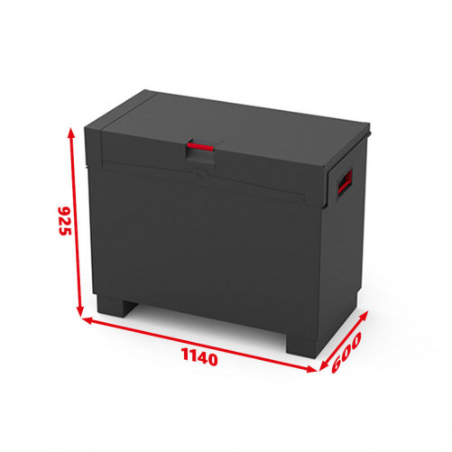 Coffre de chantier sécurisé