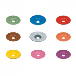 Rondelles pointes striees